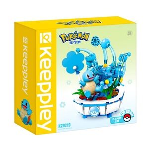 Keeppley K20219 Squirtle Bonsai Potted Plant Building Blocks Toy Set Pokemon